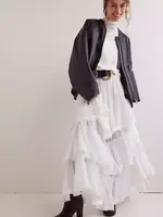 Free People Free People Clementine Maxi Skirt - Ivory