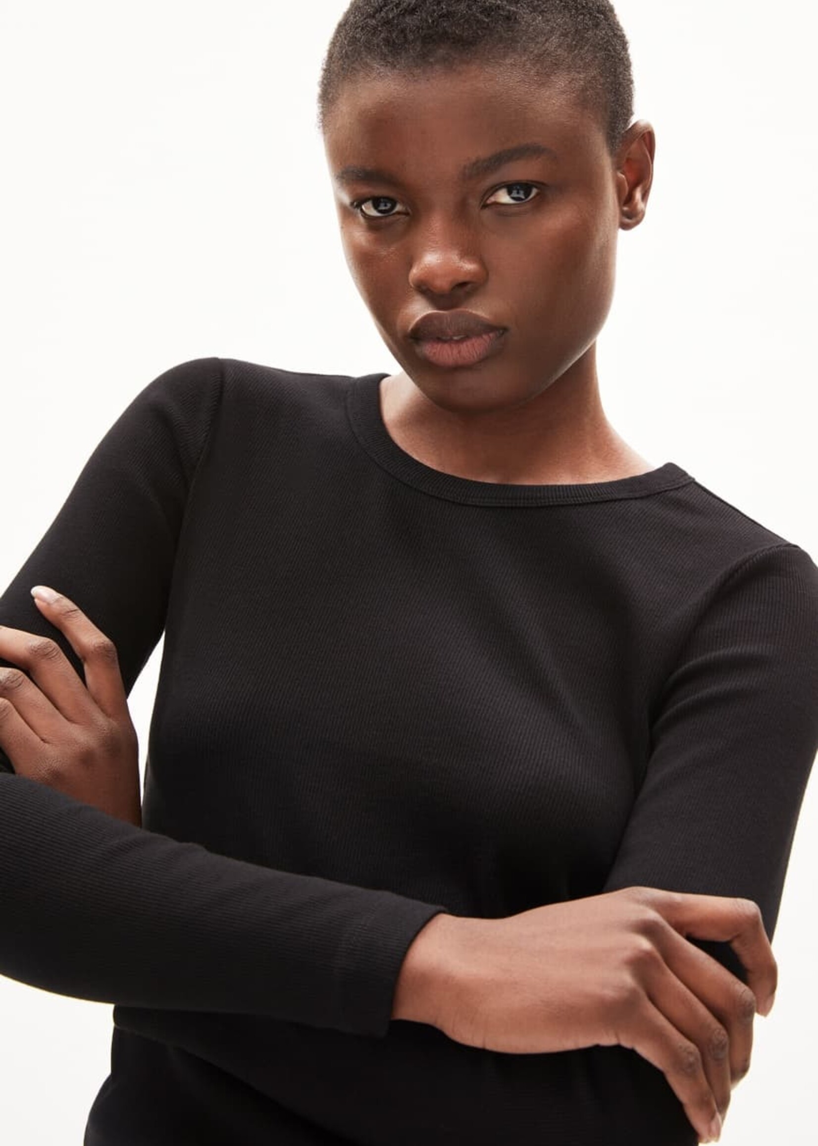 Armedangels ArmedAngels Chandail Jaalia Manches Longues - Noir