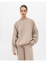 Brunette The Label Brunette The Label The Perfect Crew Sweashirt - Fauve