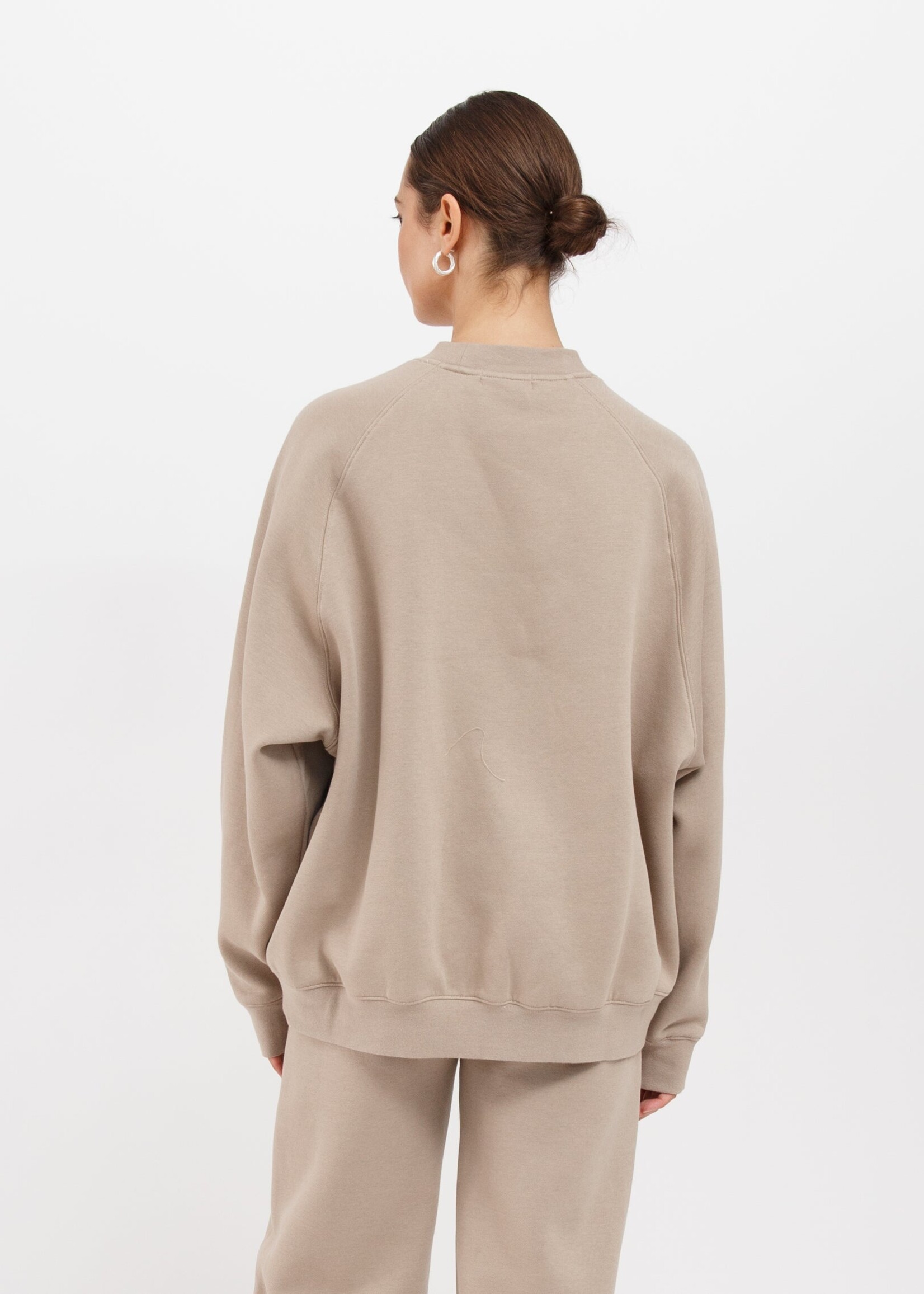 Brunette The Label Brunette The Label The Perfect Crew Sweashirt - Fauve