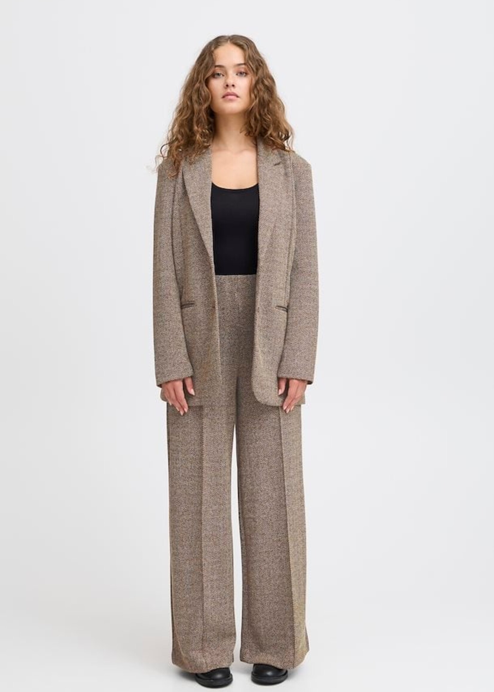 ICHI ICHI IHKATE Trousers - Java/Almond Milk