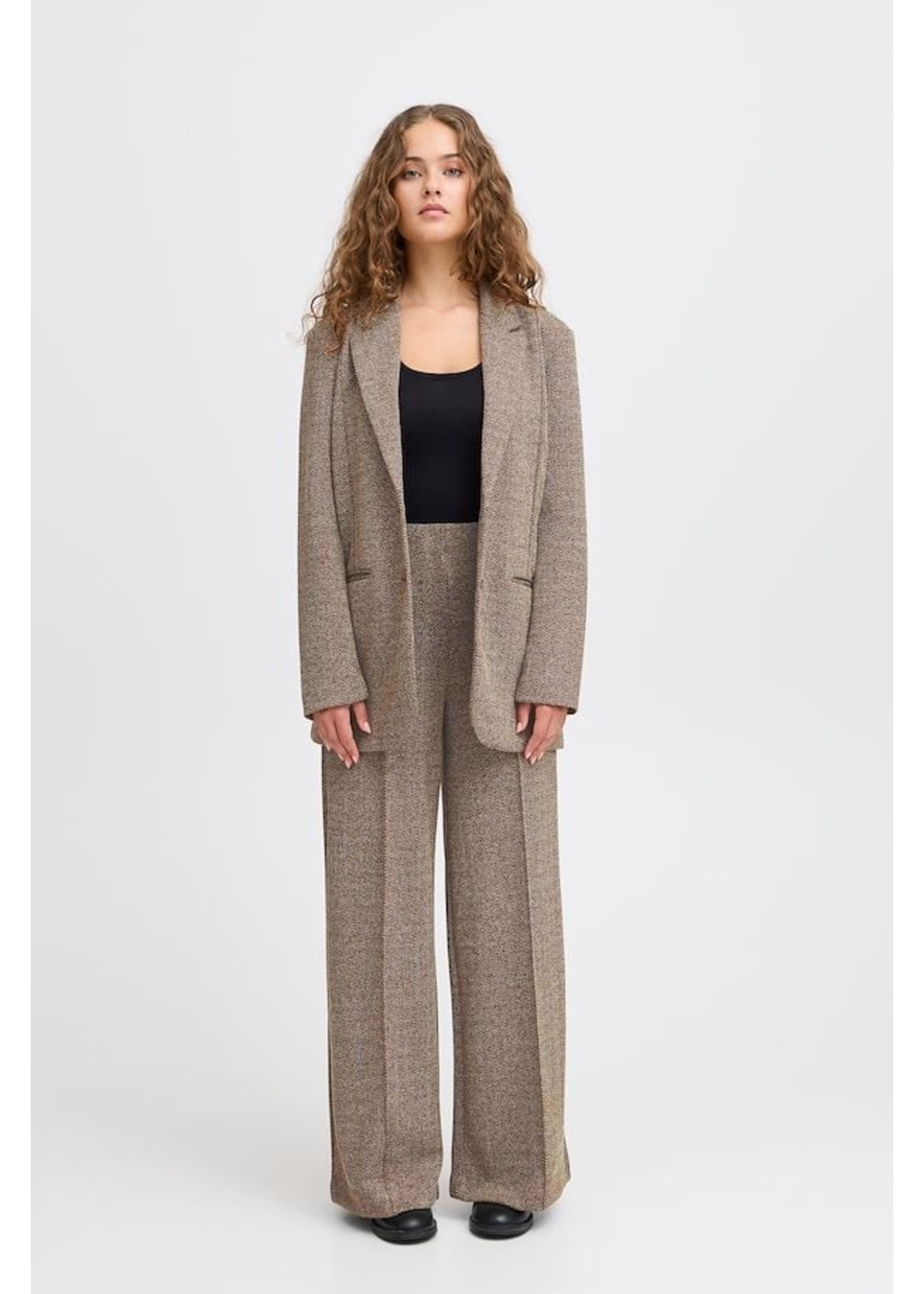 ICHI ICHI IHKATE Trousers - Java/Almond Milk