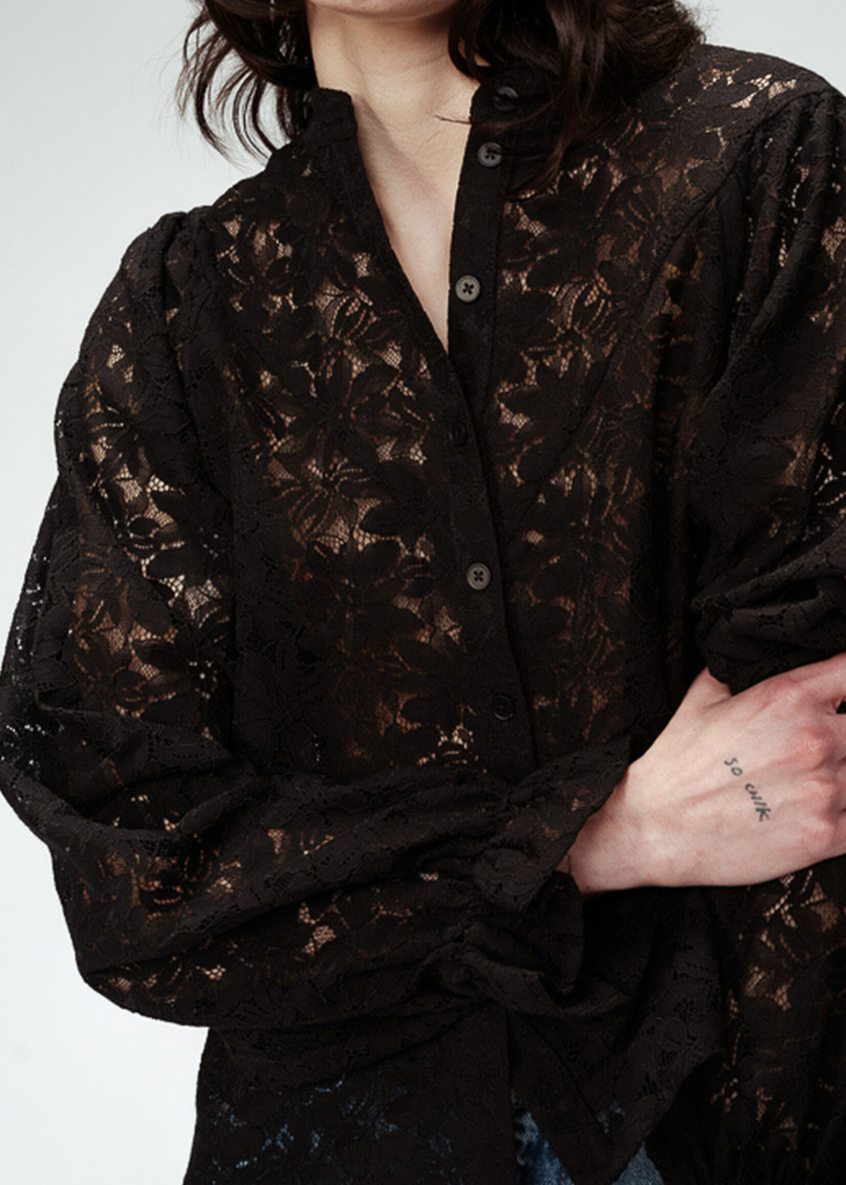 Grace and Mila Grace & Mila Chemisier Ornella - Noir