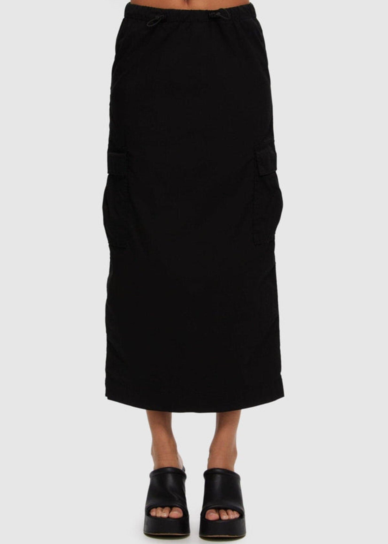 Kuwalla Kuwalla Cargo Twill Skirt - Black