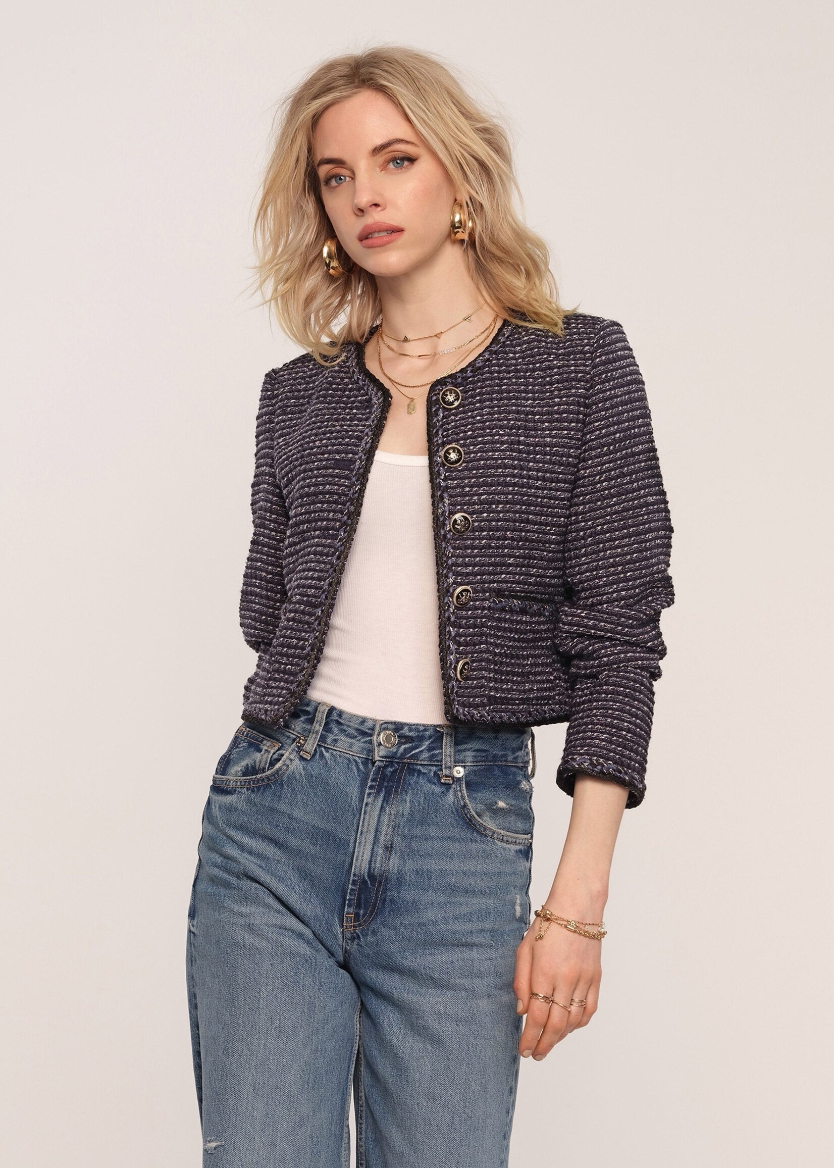 Heartloom Heartloom Blazer Billie - Indigo