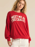 Z-Supply Z-Supply Chalet Sunday Sweatshirt - Haute Red