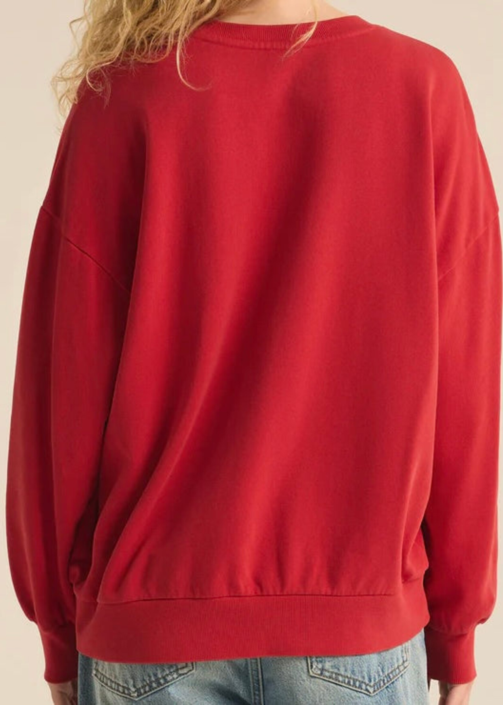 Z-Supply Z-Supply Chalet Sunday Sweatshirt - Haute Red