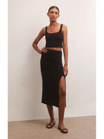 Z-Supply Z-Supply Jupe En Tricot Miley - Noir