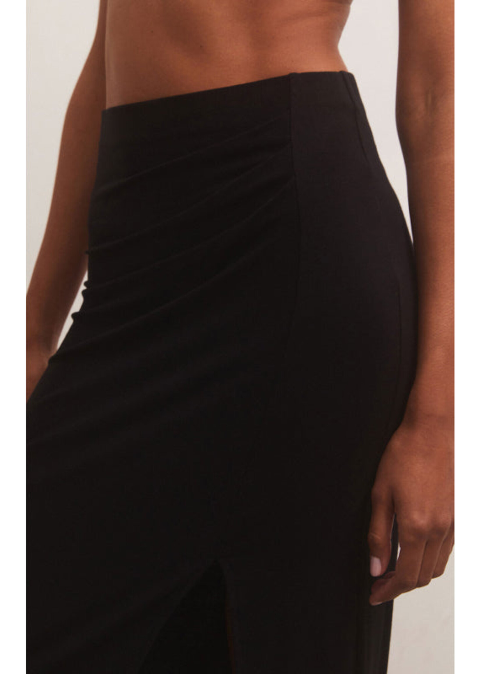 Z-Supply Z-Supply Jupe En Tricot Miley - Noir