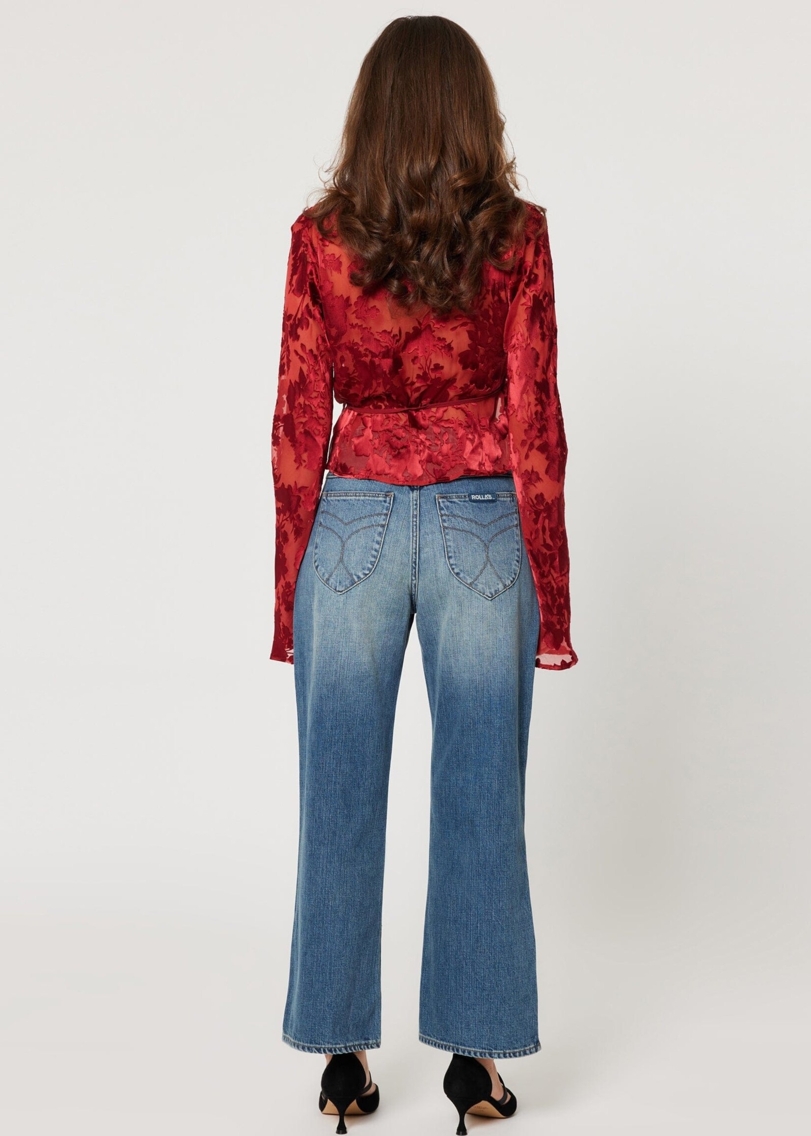 Rolla's Rolla's Rodeo Blouse Burnout - Ruby