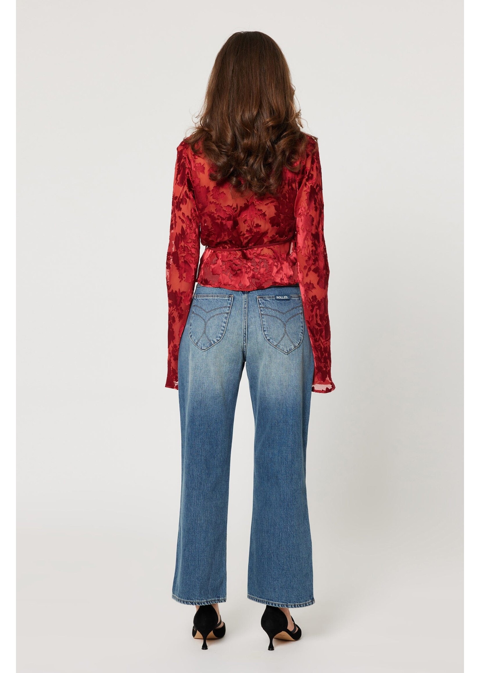 Rolla's Rolla's Rodeo Blouse Burnout - Ruby