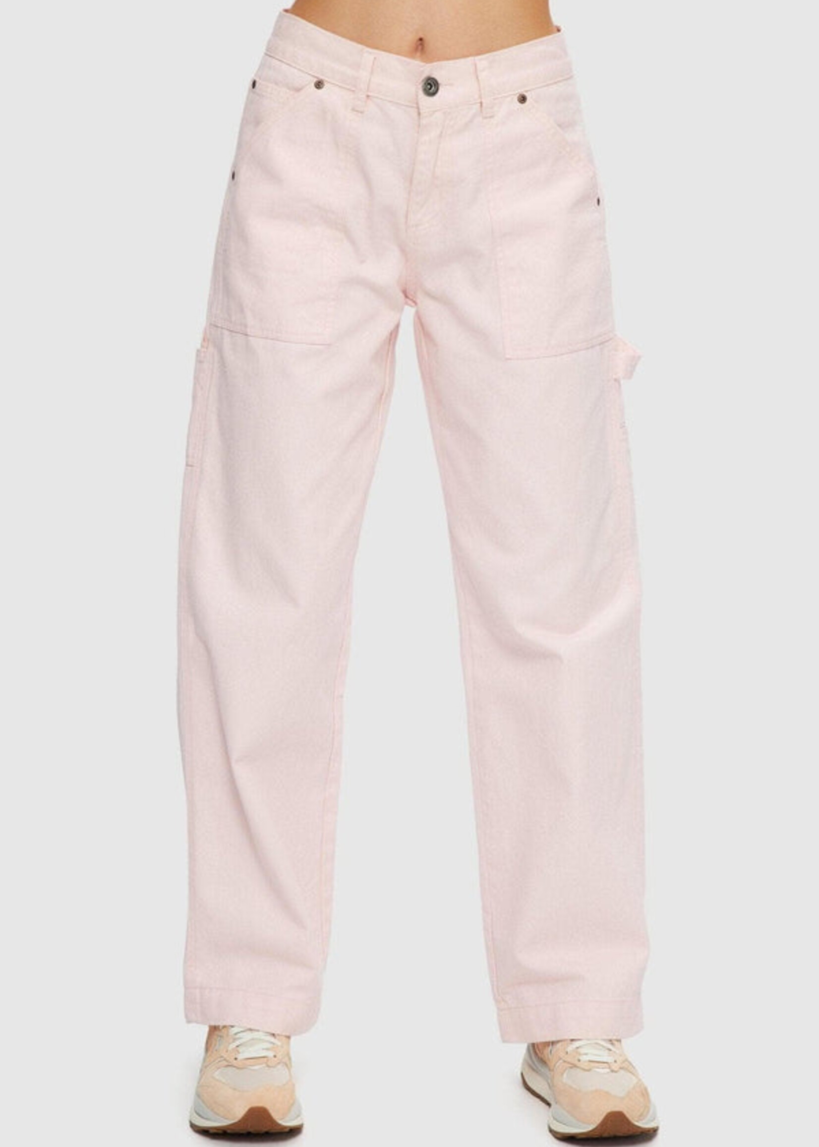 Kuwalla Kuwalla Baggy Lo-Rise Carpenter - Sky Pink