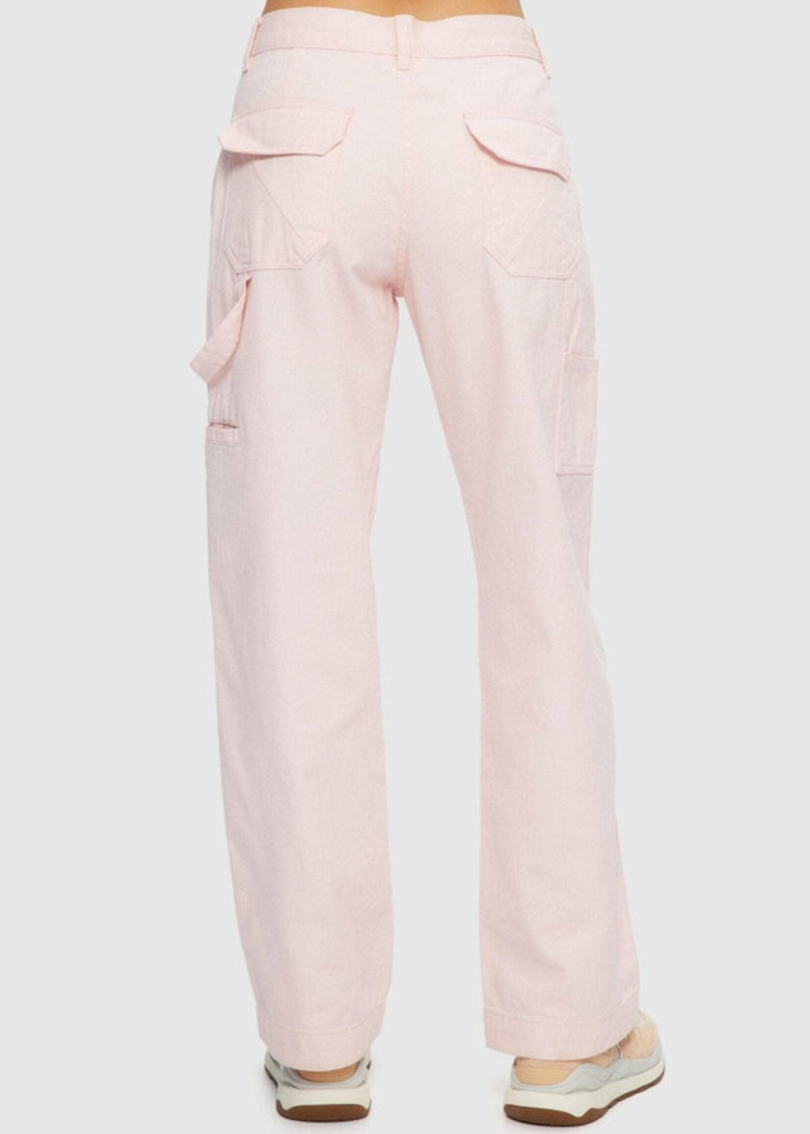 Kuwalla Kuwalla Baggy Lo-Rise Carpenter - Sky Pink