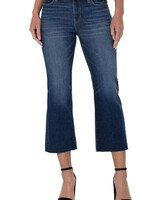 Liverpool Liverpool Hannah Cropped Flare W/ Cut Hem - Humphreys