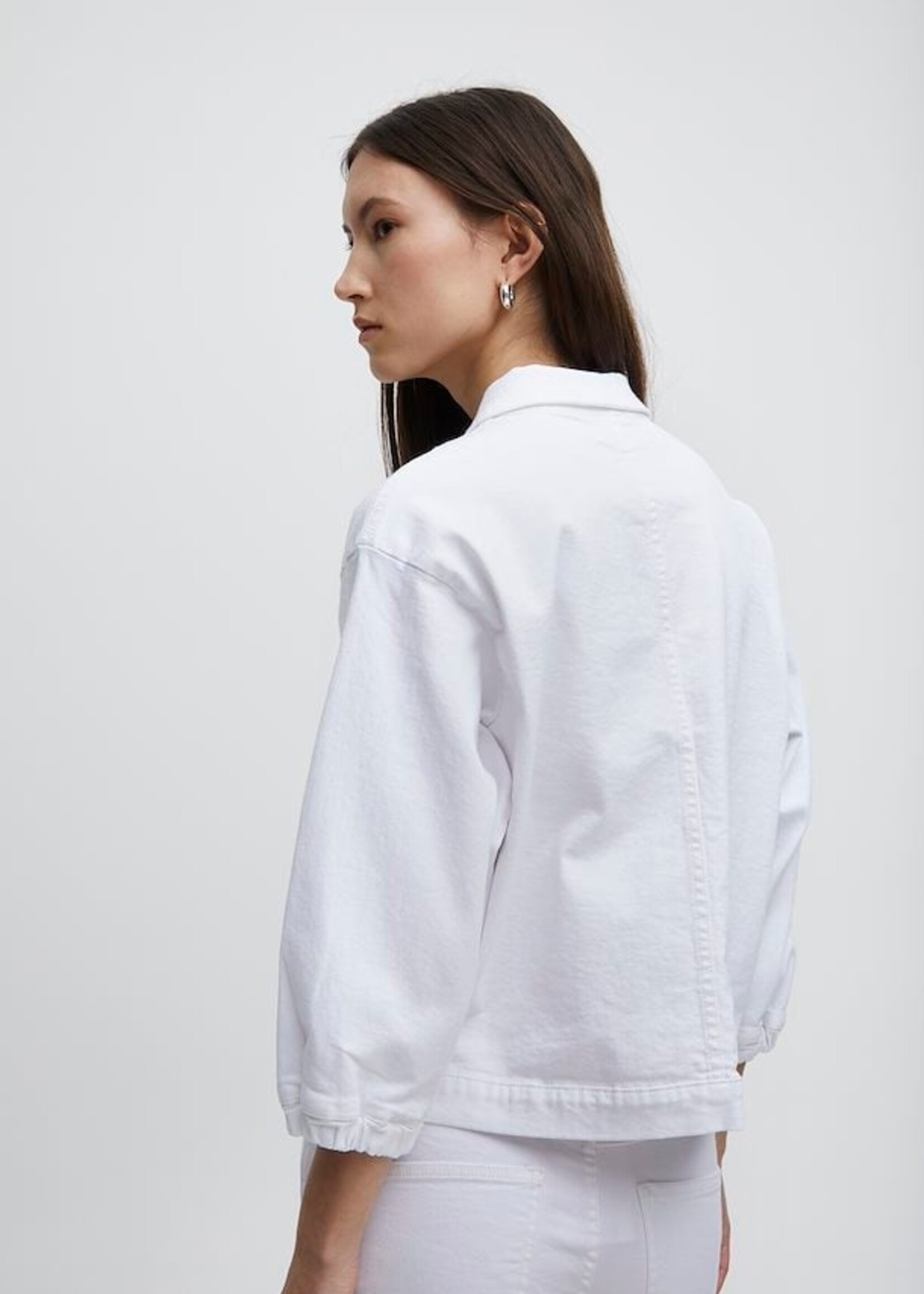 ICHI ICHI Veste Décontractée IHZIGGY - Blanc Brillant