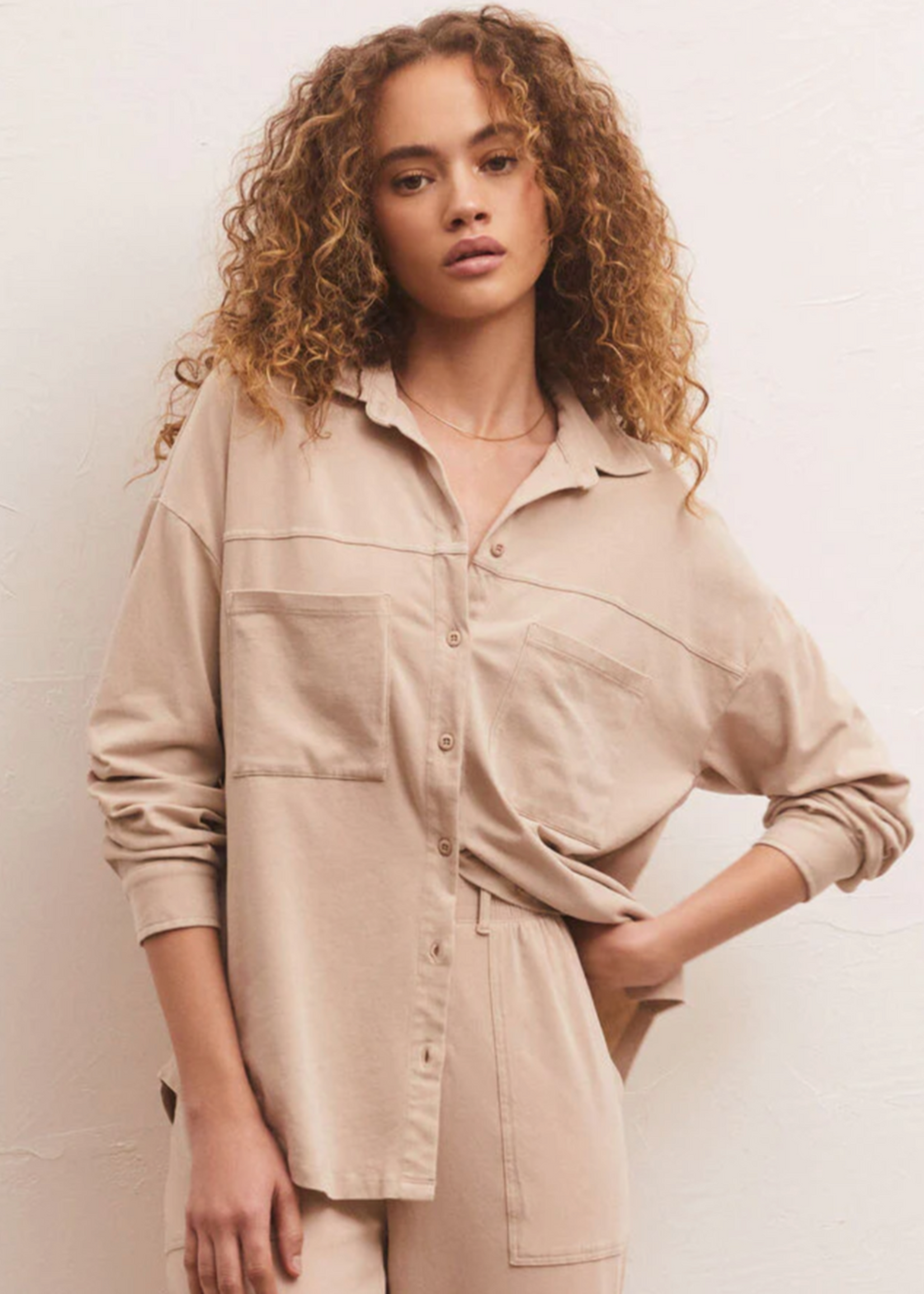 Z-Supply Z-Supply Niccola Button Up  Top - Birch