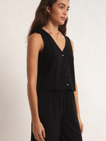 Z-Supply Z-Supply Solace Textured Slub Tank - Black
