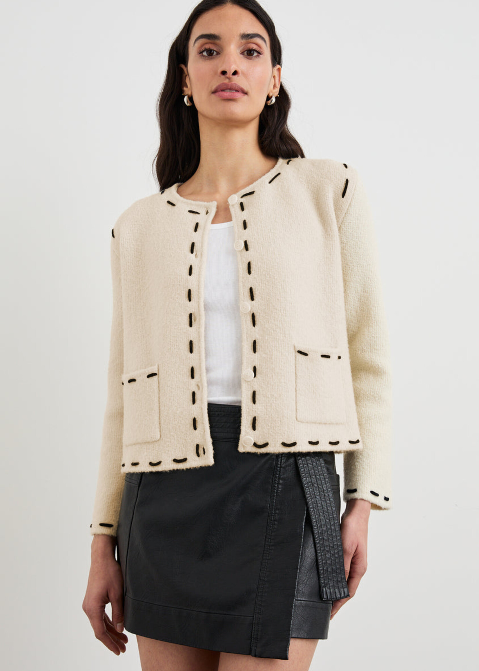 Rails Rails Cardigan Juliette - Ivory