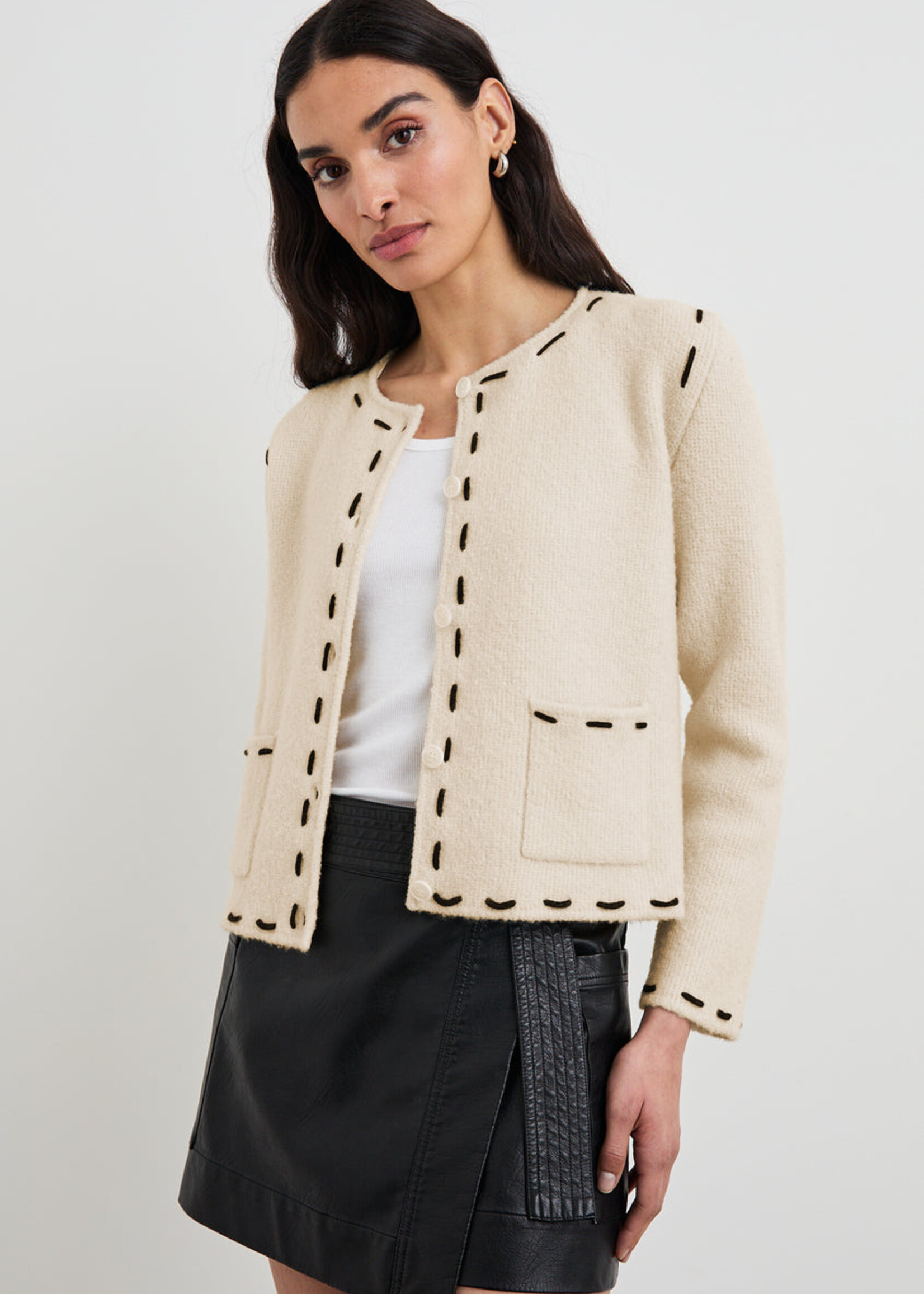 Rails Rails Cardigan Juliette - Ivory