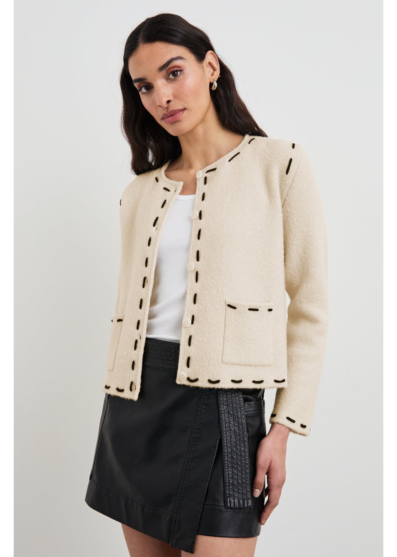 Rails Rails Juliette Cardigan - Ivory