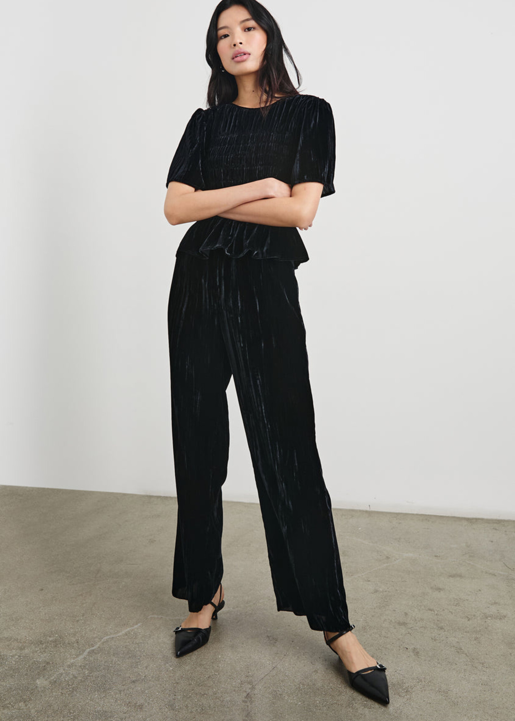 Rails Rails Rosie Top - Black Velvet
