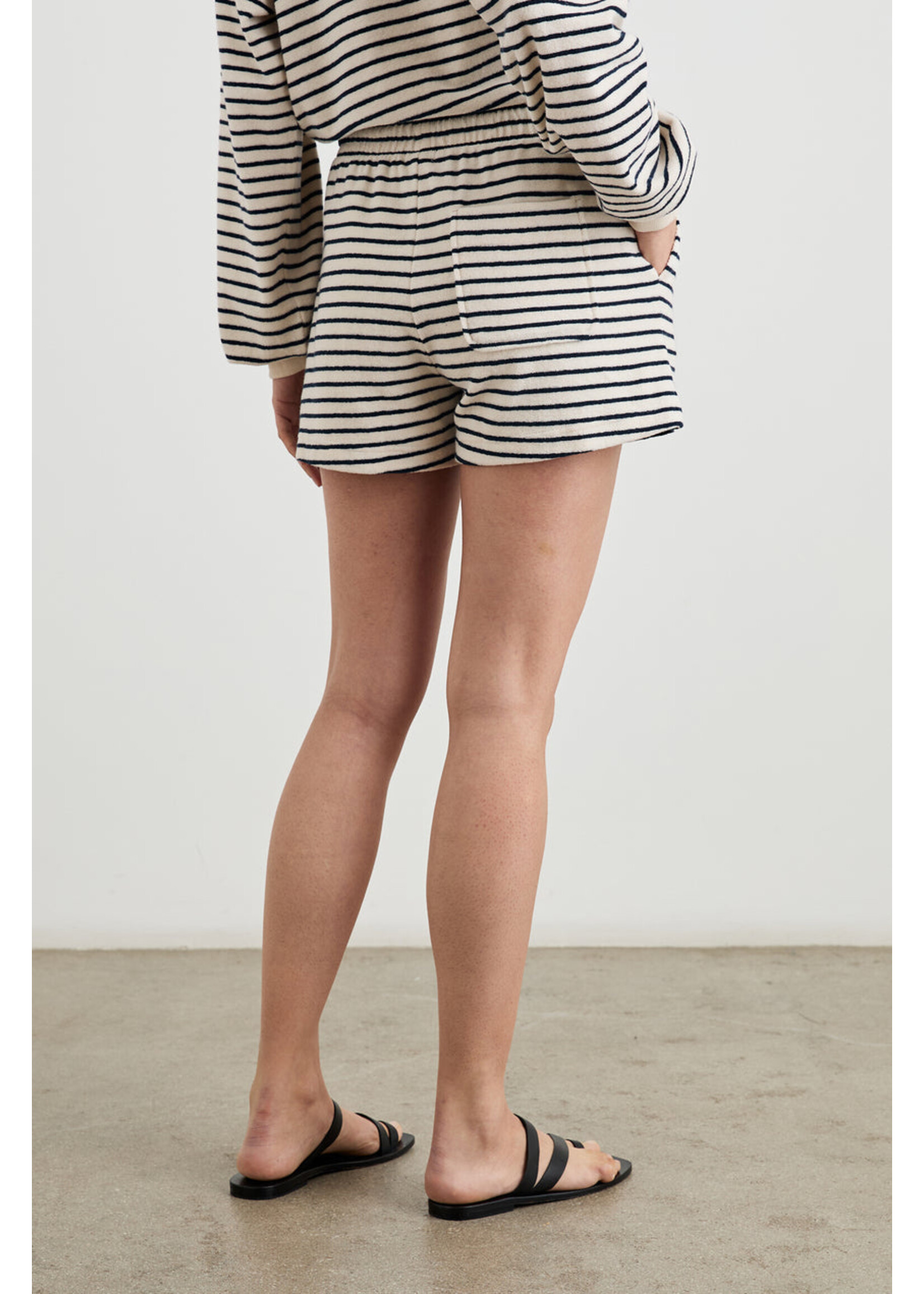 Rails Rails Teddy Short - Sailor Stripe Terry Towel