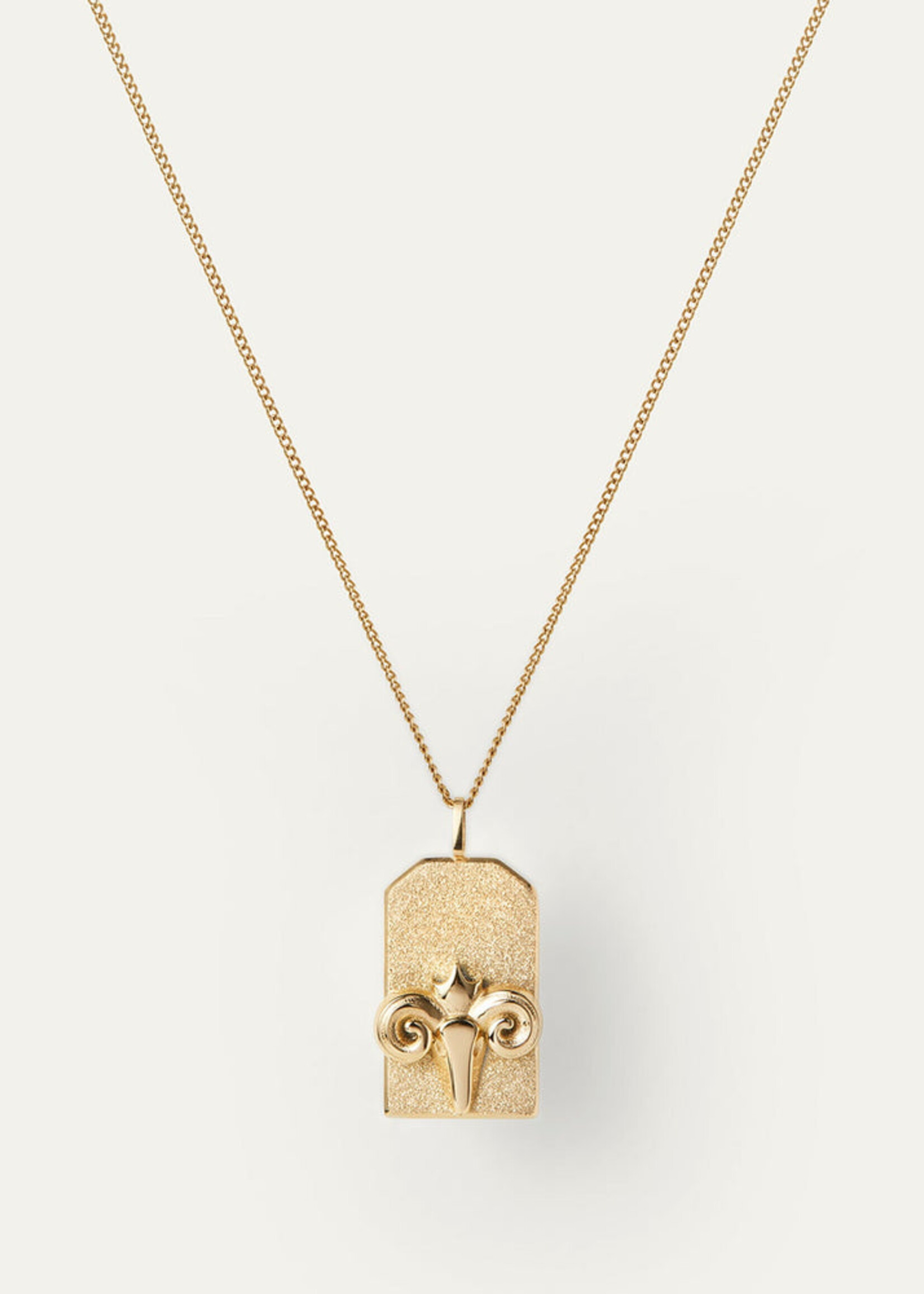 Jenny Bird Collier Avec Pendentif Signe Du Zodiaque Bélier - Or