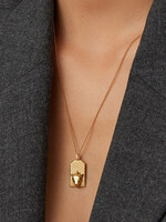 Jenny Bird Collier Avec Pendentif Signe Du Zodiaque Lion - Or