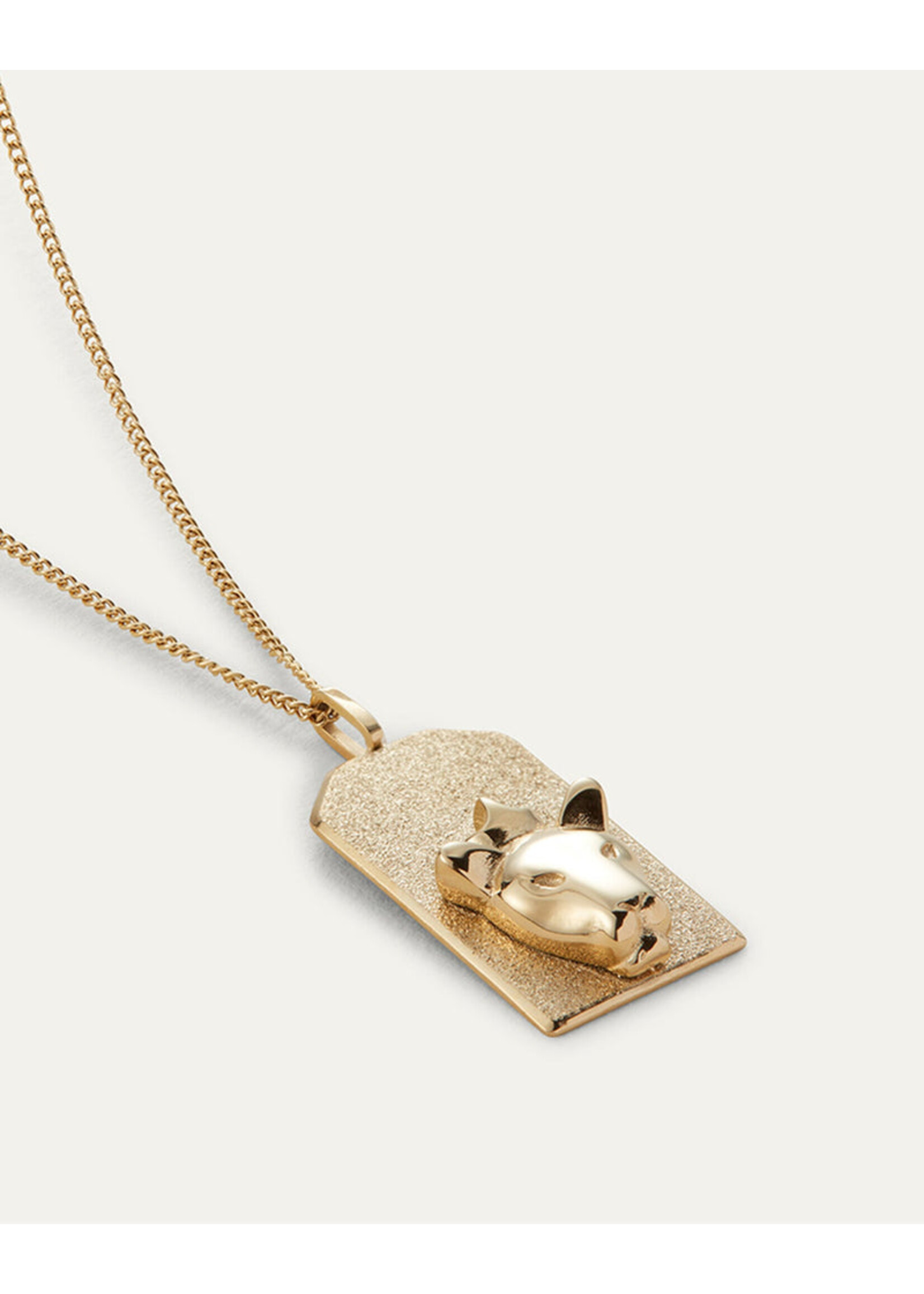 Jenny Bird Collier Pendentif Zodiaque (Lion) - Or