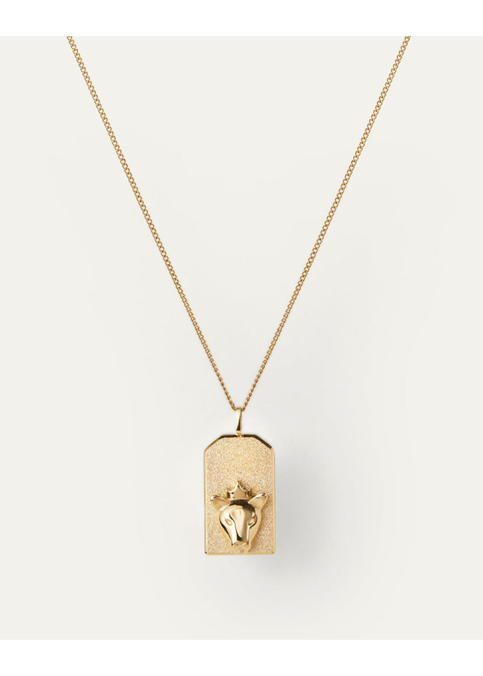 Jenny Bird Collier Pendentif Zodiaque (Lion) - Or