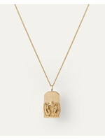 Jenn Bird Collier Pendentif Zodiaque (Vierge) - Or