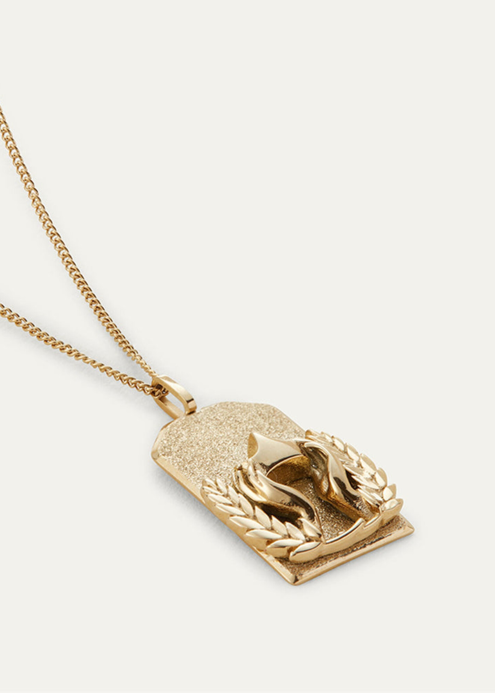 Jenn Bird Collier Pendentif Zodiaque (Vierge) - Or