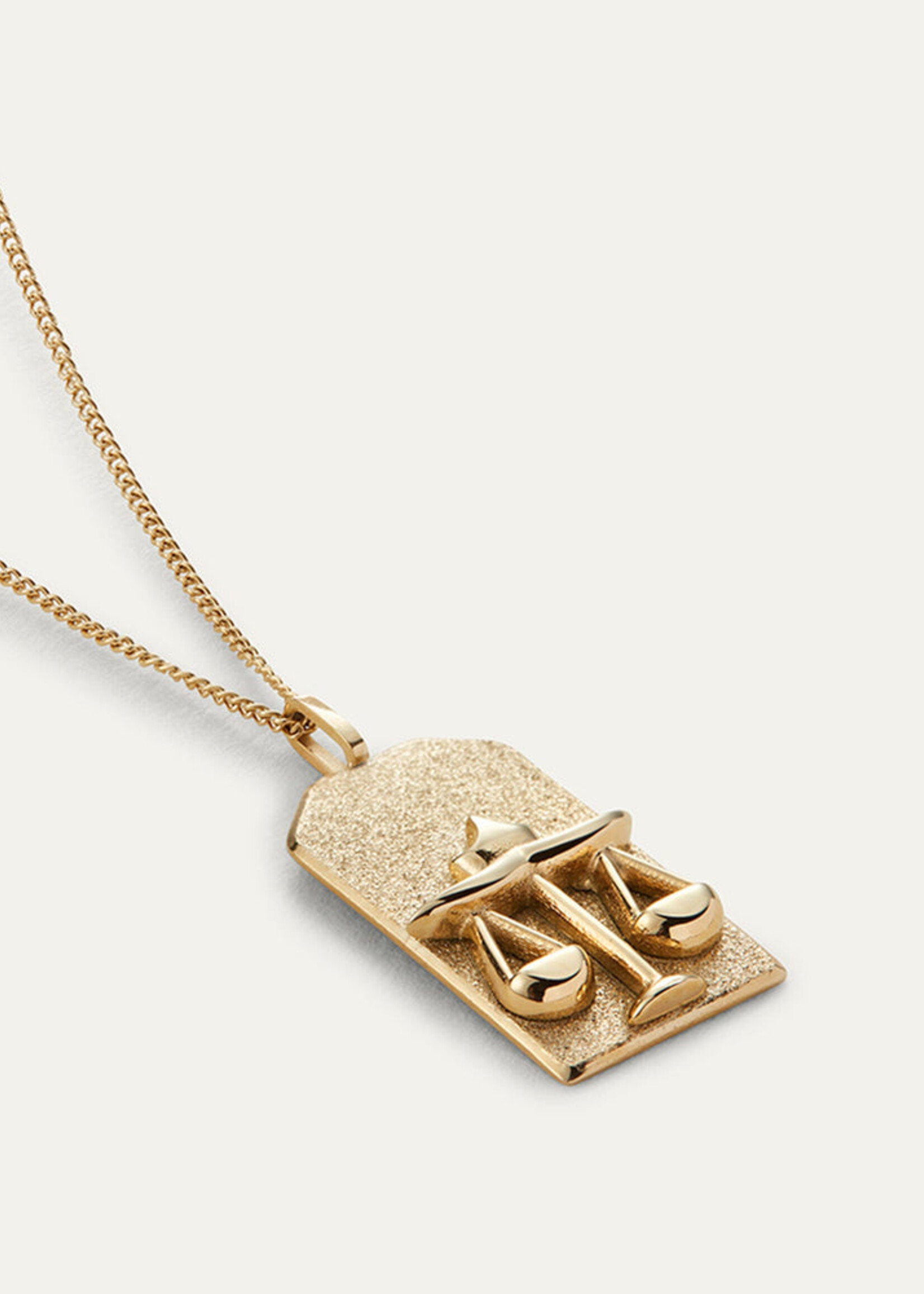 Jenny Bird Collier Avec Pendentif Signe Du Zodiaque Balance - Or