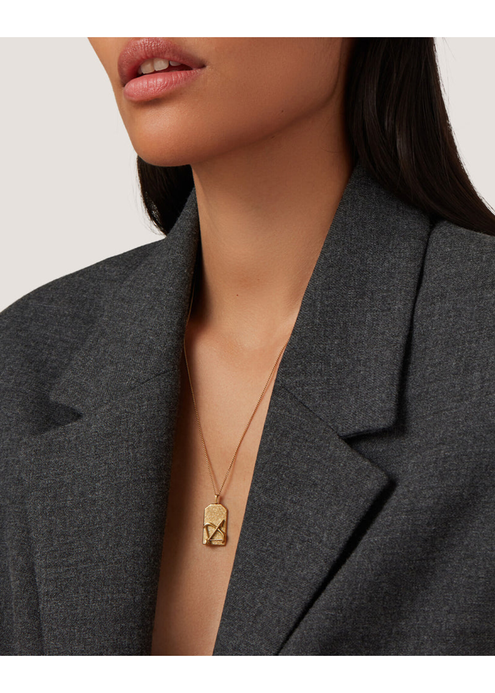 Jenny Bird Collier Pendentif Zodiaque (Sagittaire) - Or