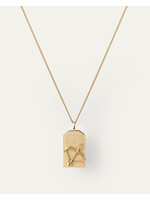 Jenny Bird Collier Pendentif Zodiaque (Sagittaire) - Or