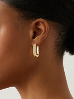 Jenny Bird U-Link Earrings - Gold