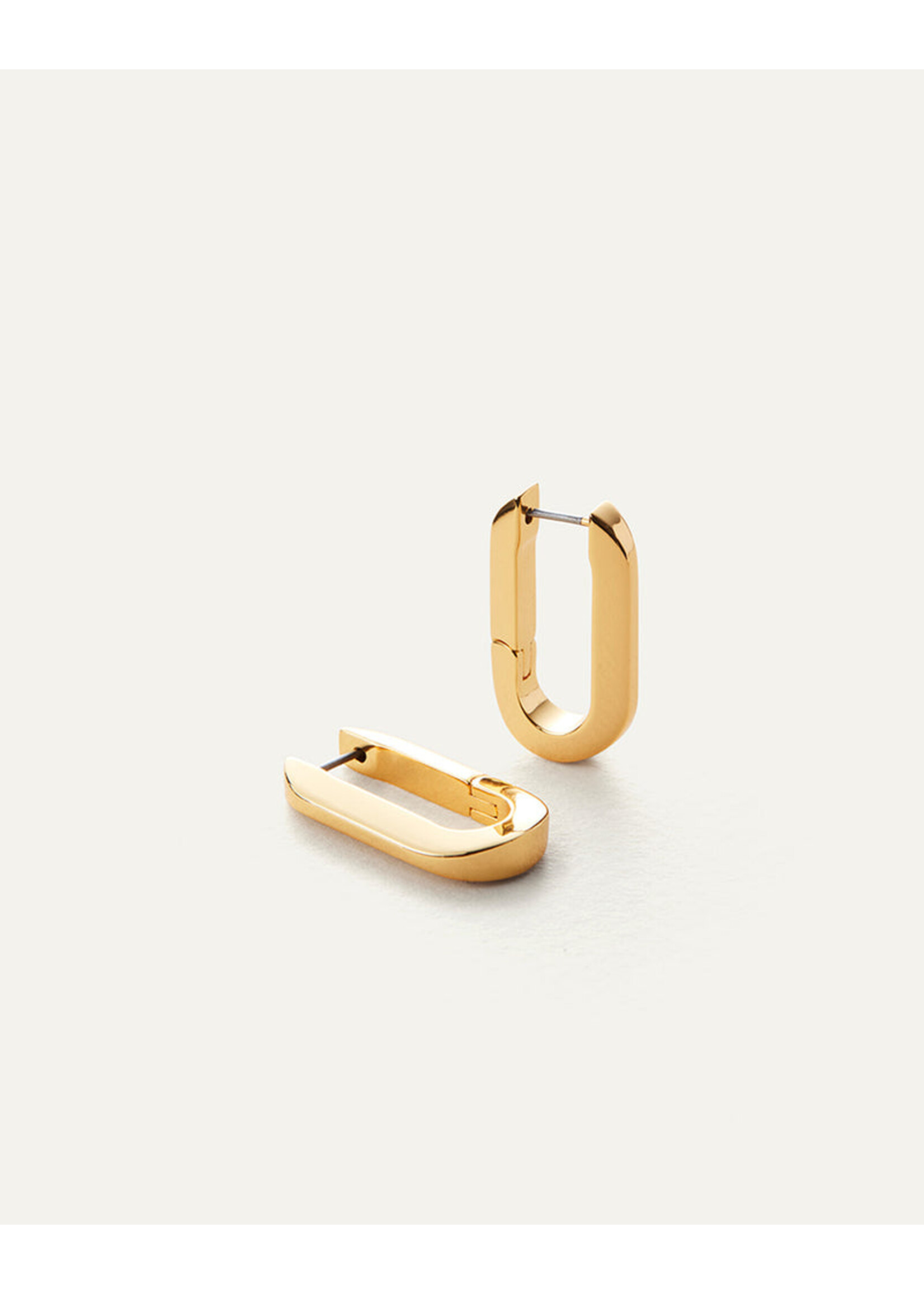Jenny Bird Mega U-Link Earrings - Gold