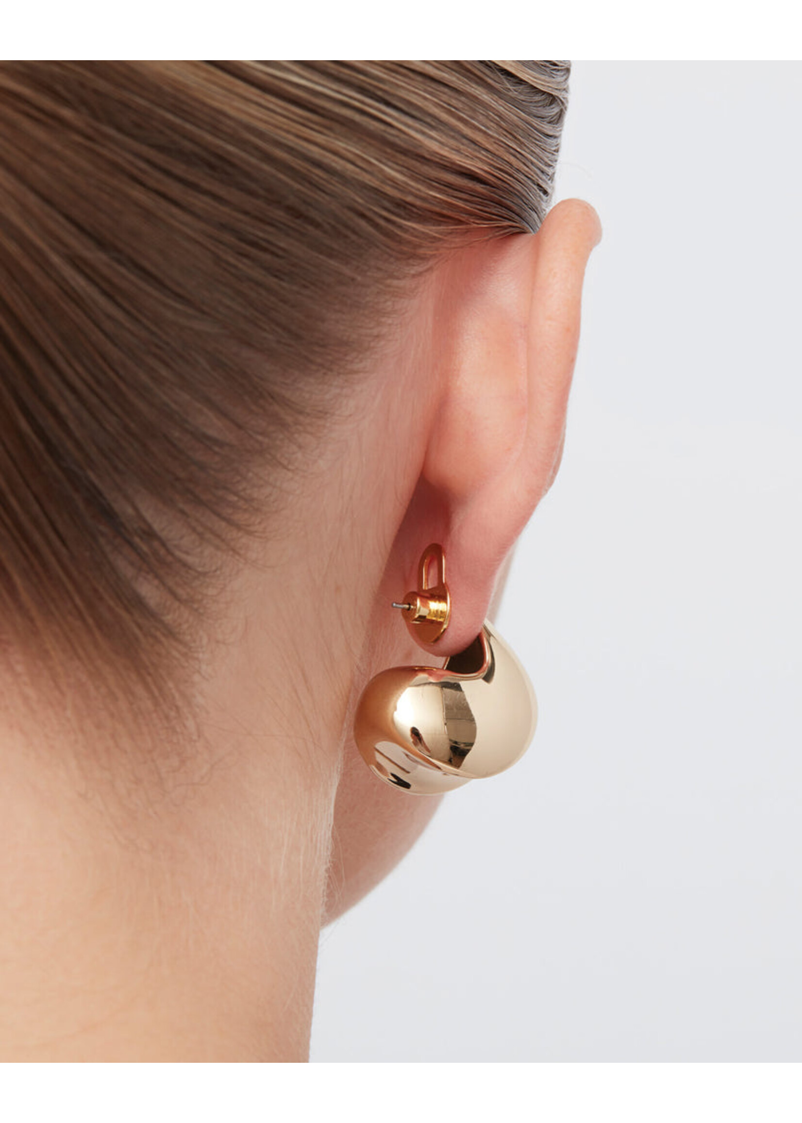 Jenny Bird Dos De Boucles D'oreilles Rehaussement De Lobe - Or
