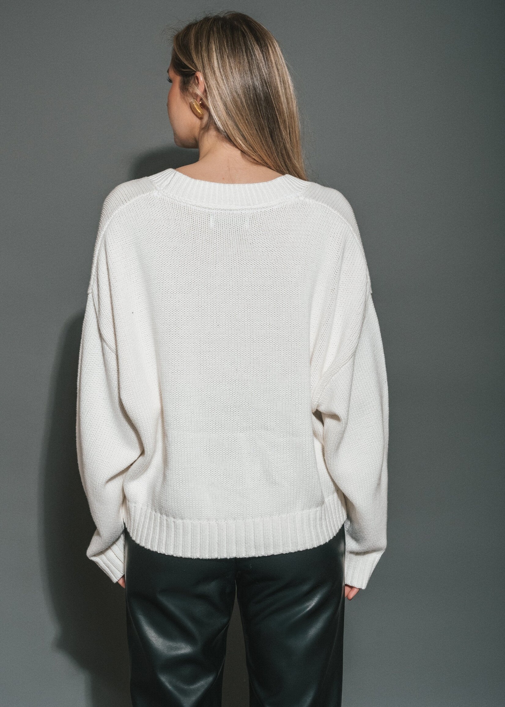Brunette The Label Brrunette The Label Cardigan En Tricot Isabella - Crème