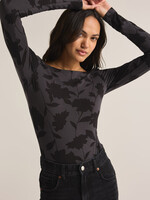 Z-Supply Z-Supply Baela Shadow Floral Bodysuit - Black