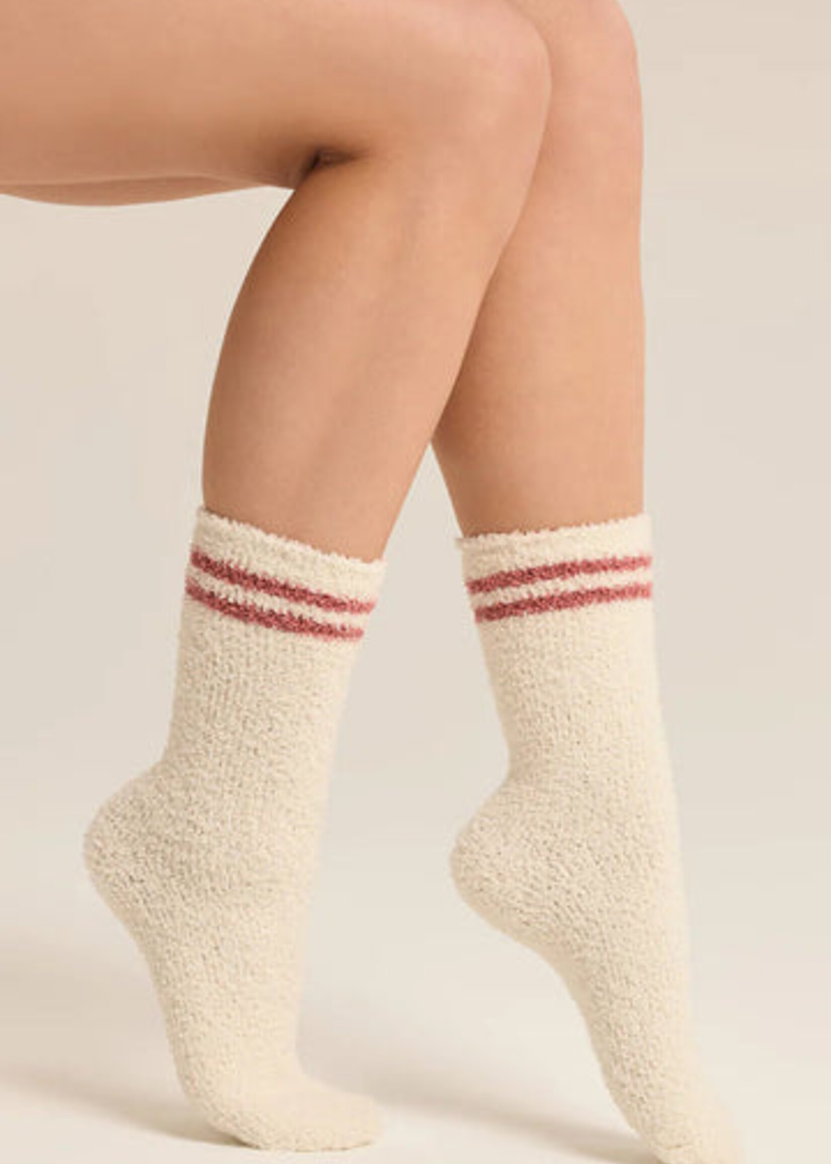 Z-Supply Z-Supply Fairisle Heart Sock 2 Pack - Crystal