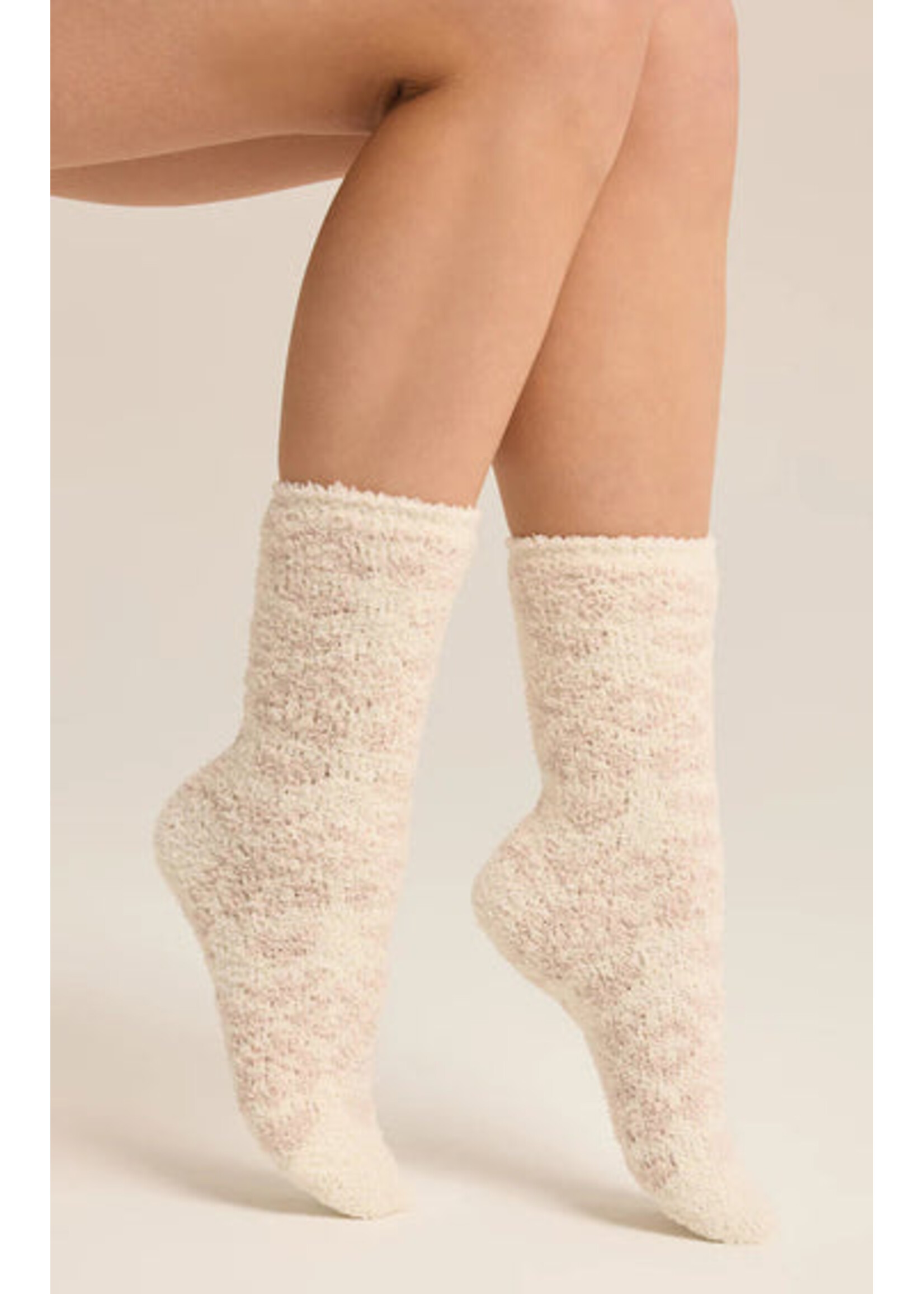 Z-Supply Z-Supply Lot De 2 Paires De Chaussettes Fairisle Heart - Cristal