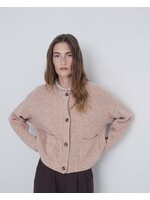 Yerse Yerse Cardigan En Laine À Boutons - Rose