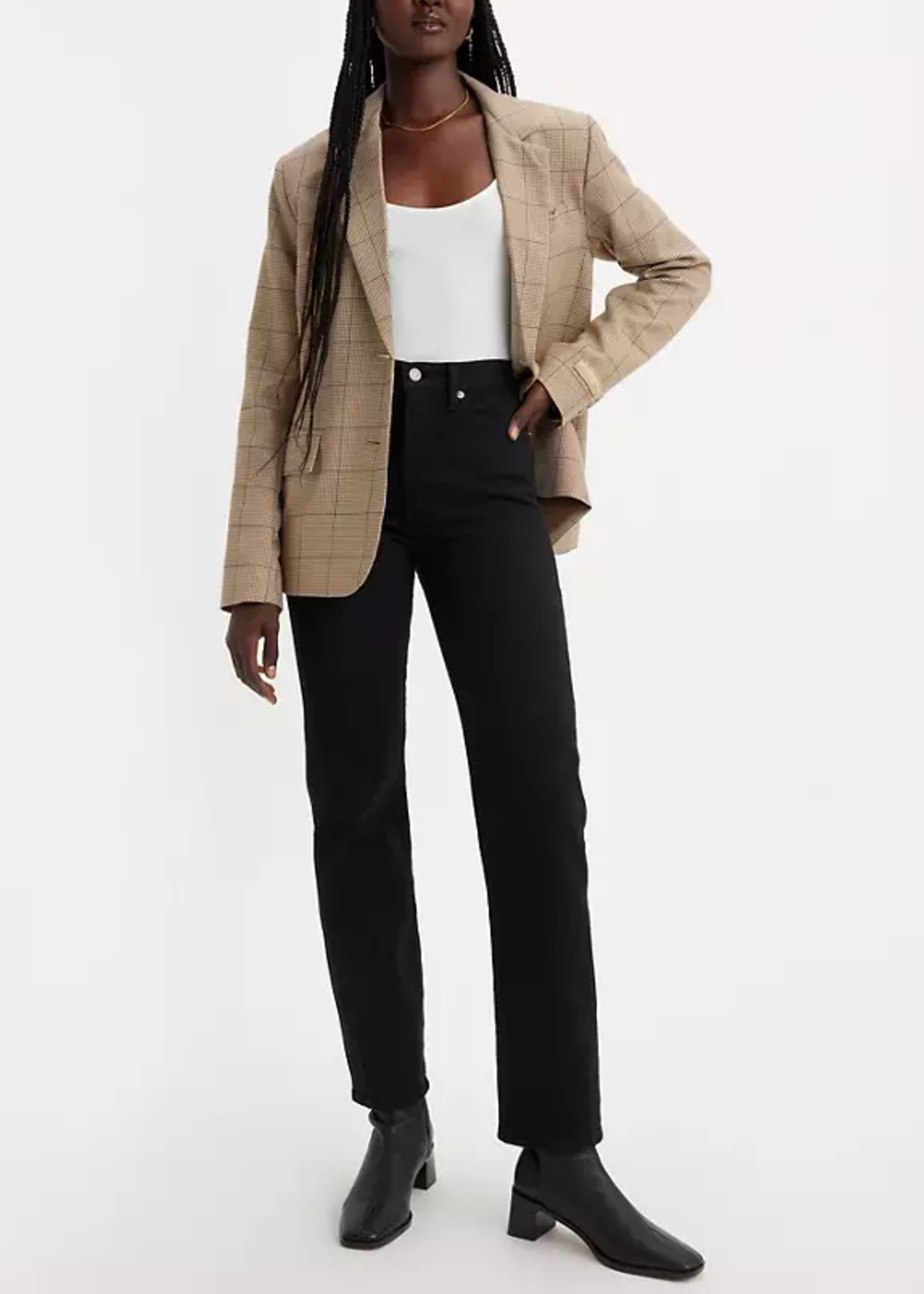 Levi's Levi's Wedgie Straight Fit - Black Sprout