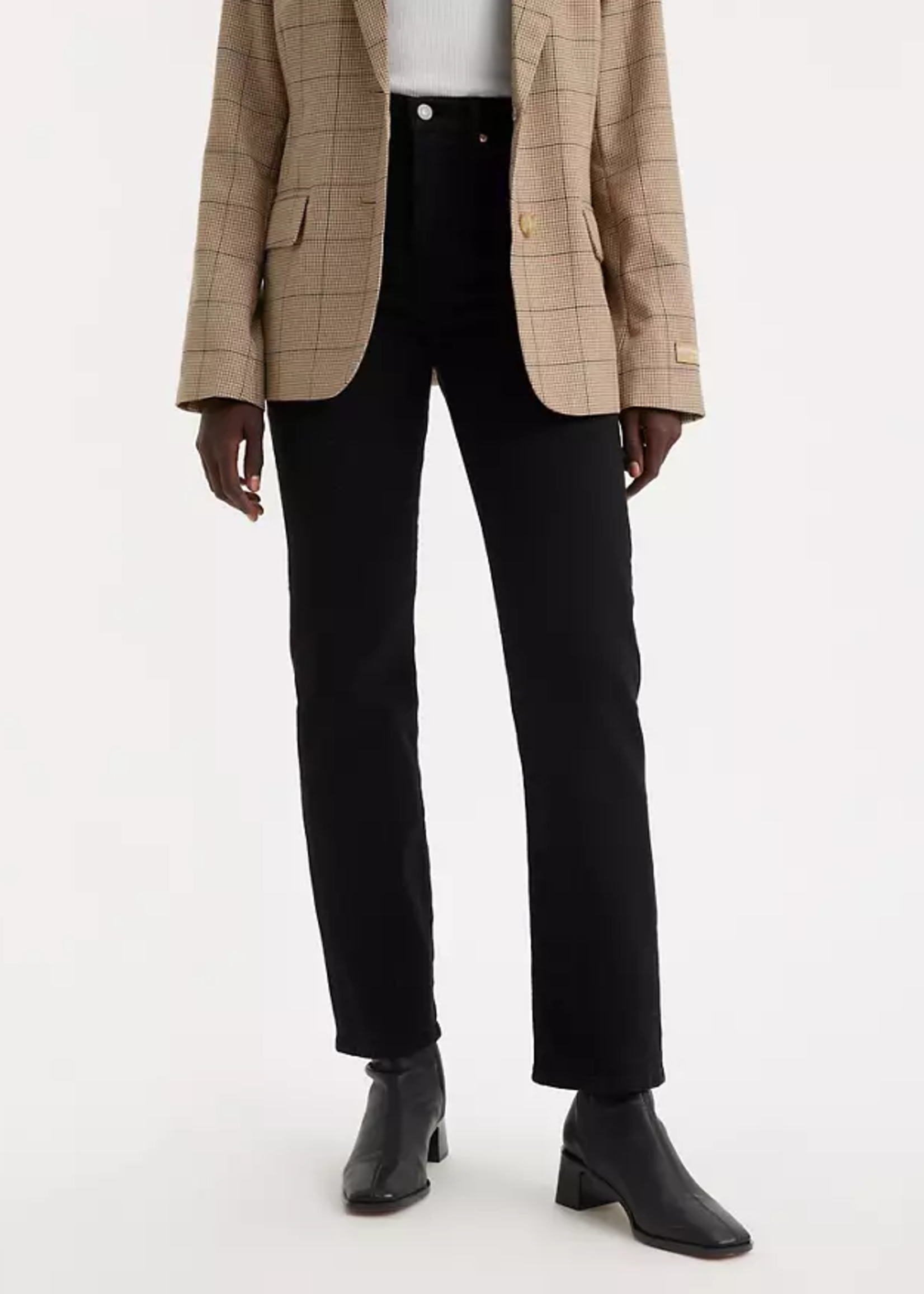 Levi's Levi's Wedgie Straight Fit - Black Sprout