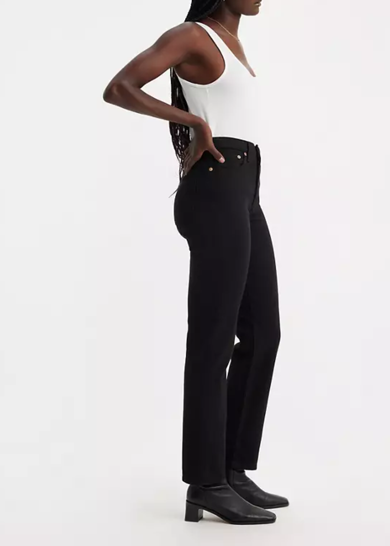 Levi's Levi's Wedgie Straight Fit - Black Sprout
