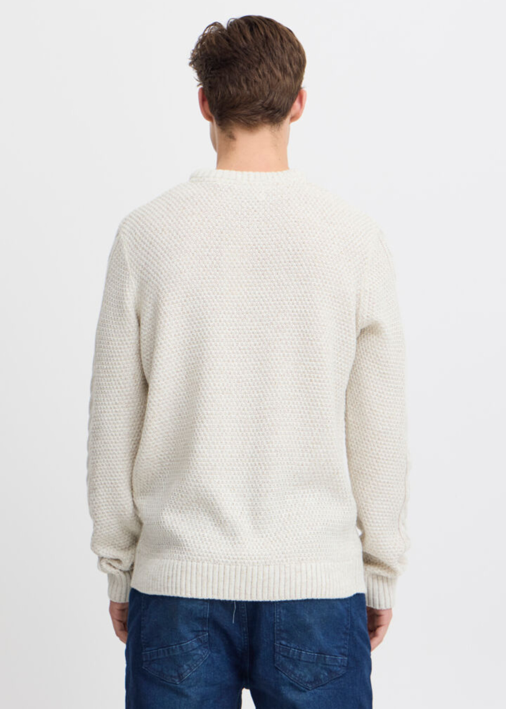 Blend Blend Cable Knit Sweater - Vanilla Ice