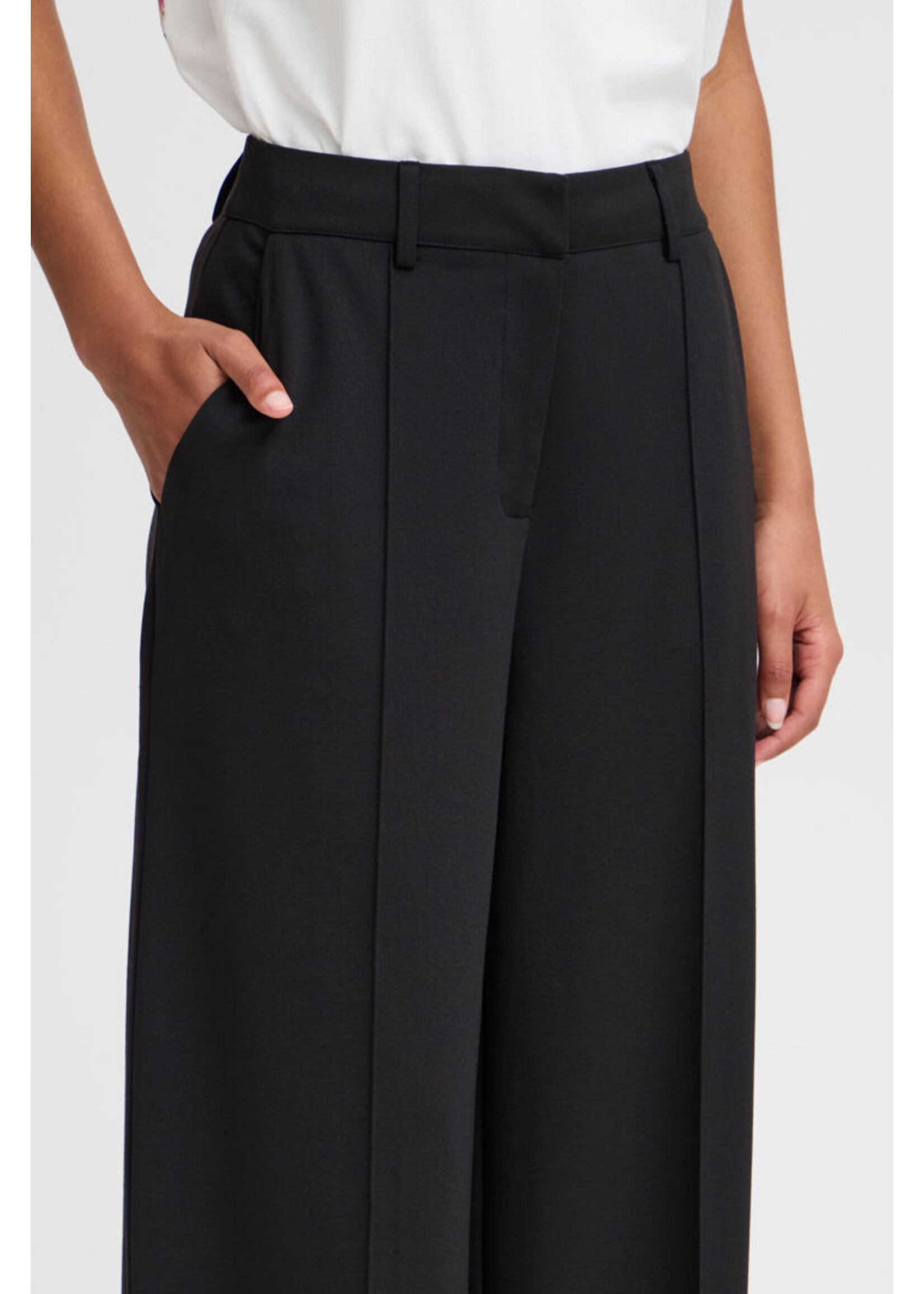 ICHI ICHI Pantalon IHKate - Noir