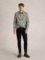 White Stuff White Stuff Hawtorn Bird Printed Shirt - Black Multi