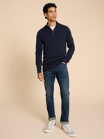 White Stuff White Stuff Entonnoir En Laine Mérinos Newport - Bleu Marine Foncé